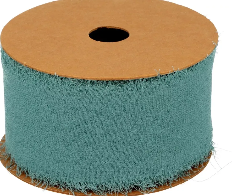 Cinta De Seda Verde Cobalto Artemio 38mm