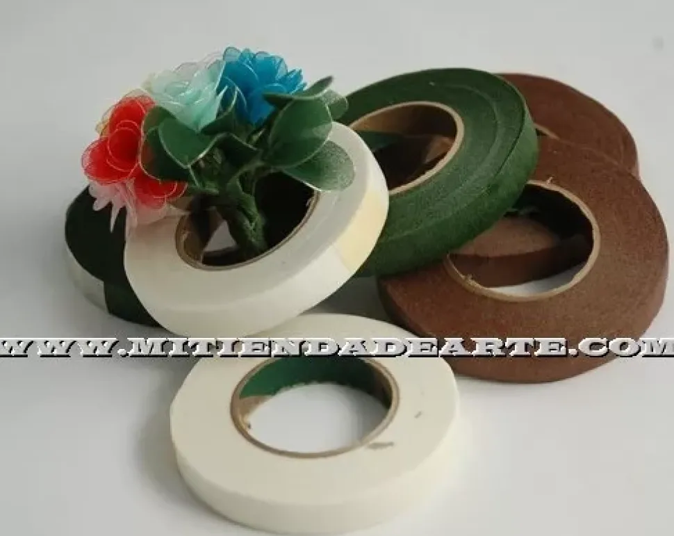 Cinta floral tape 13mX27 mm.