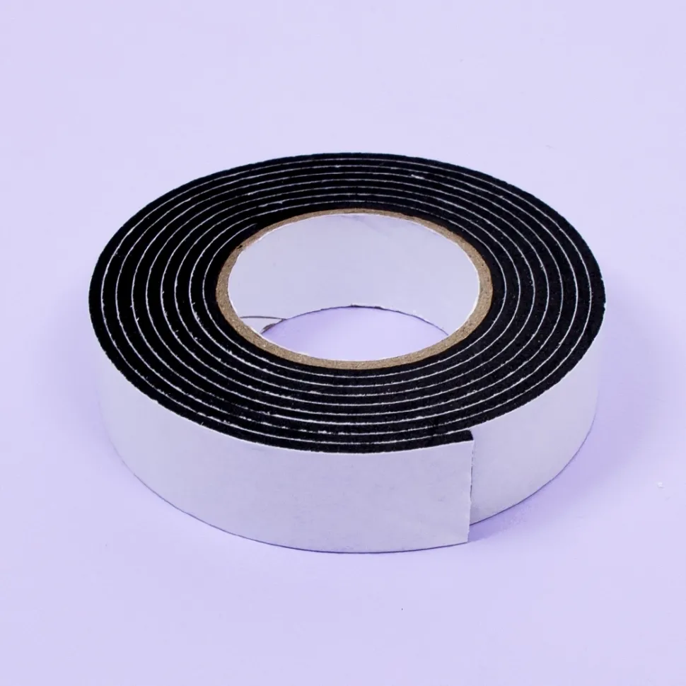 Cinta foam negro adhesivo doble cara Craftelier