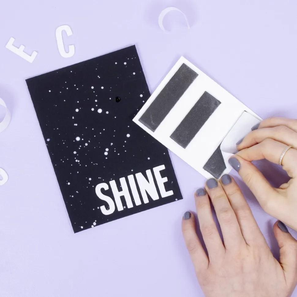 Cinta foam negro adhesivo doble cara Craftelier