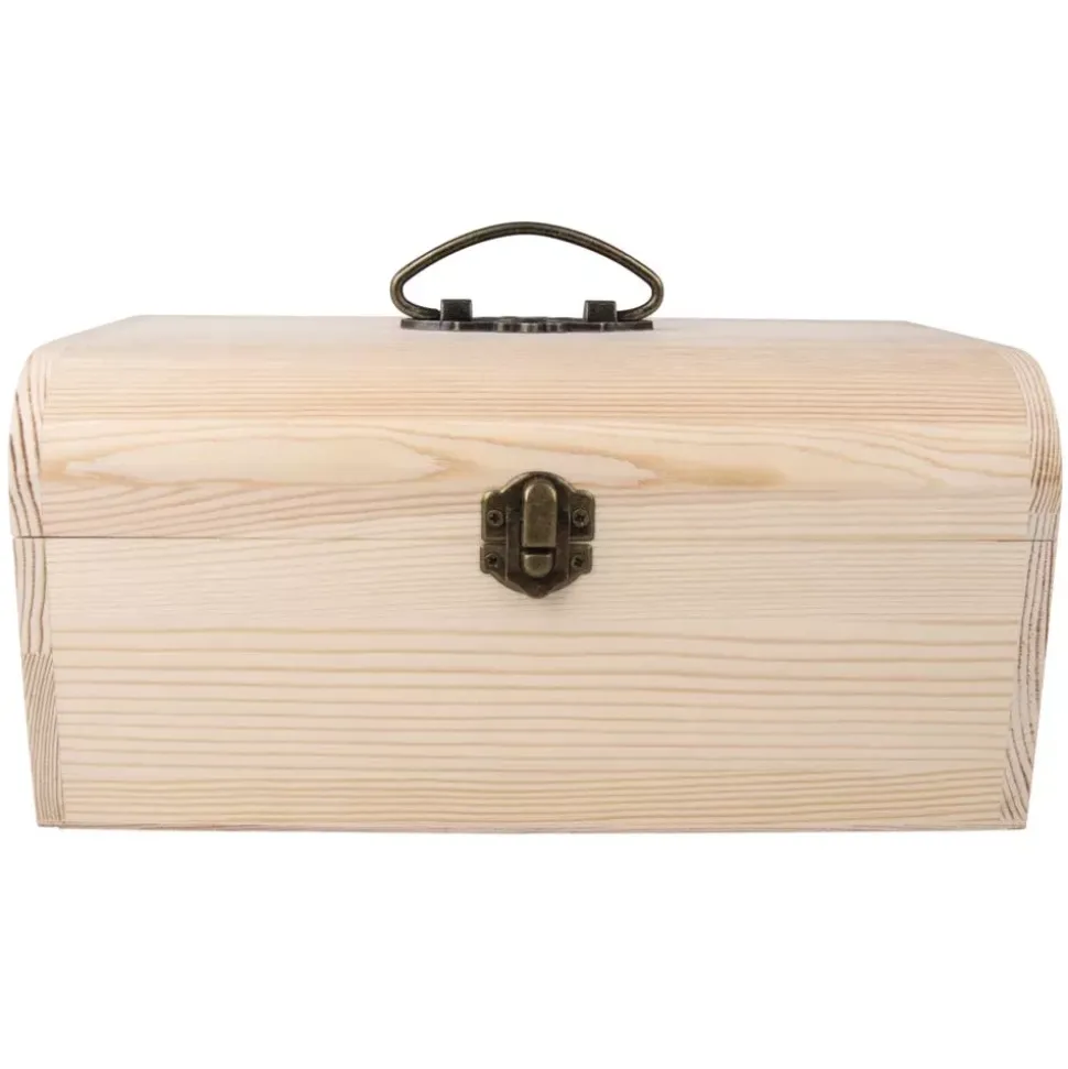 Cofre de Madera Con Asa Rayher