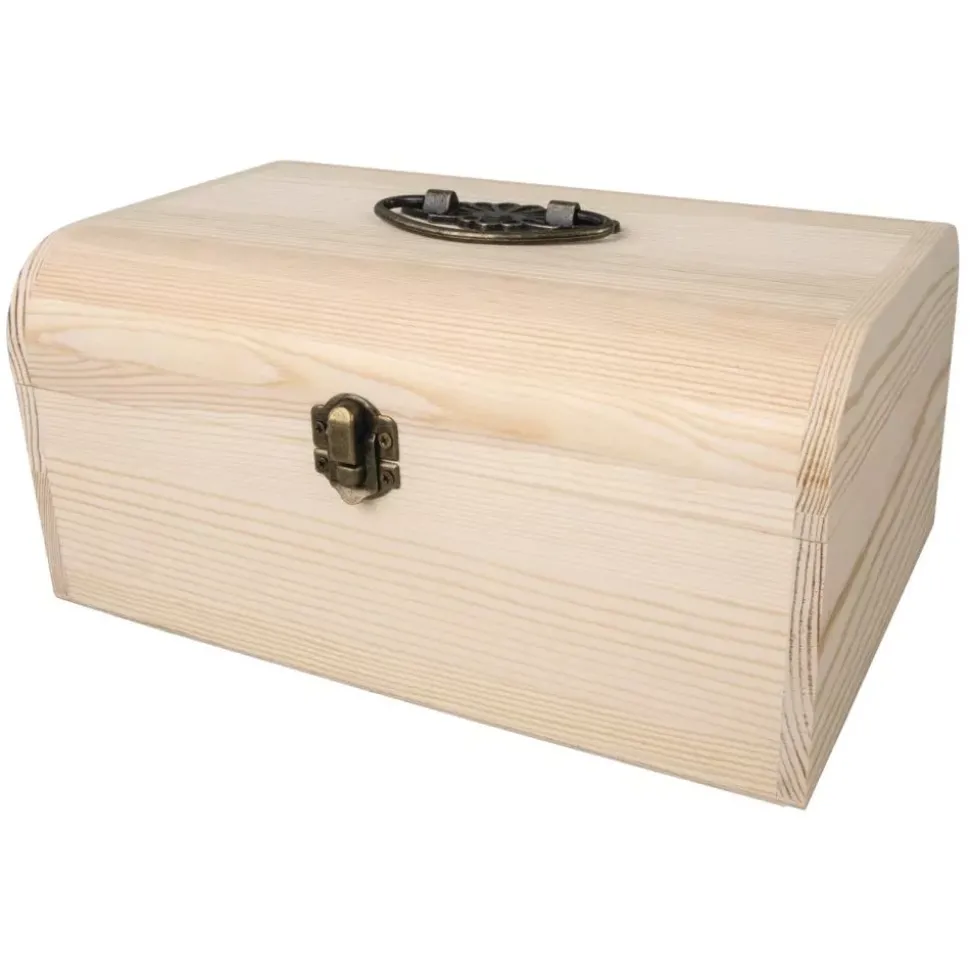 Cofre de Madera Con Asa Rayher