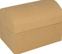 Cofre Mediano De Papel Maché Artemio