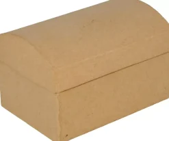Cofre Pequeño De Papel Maché Artemio