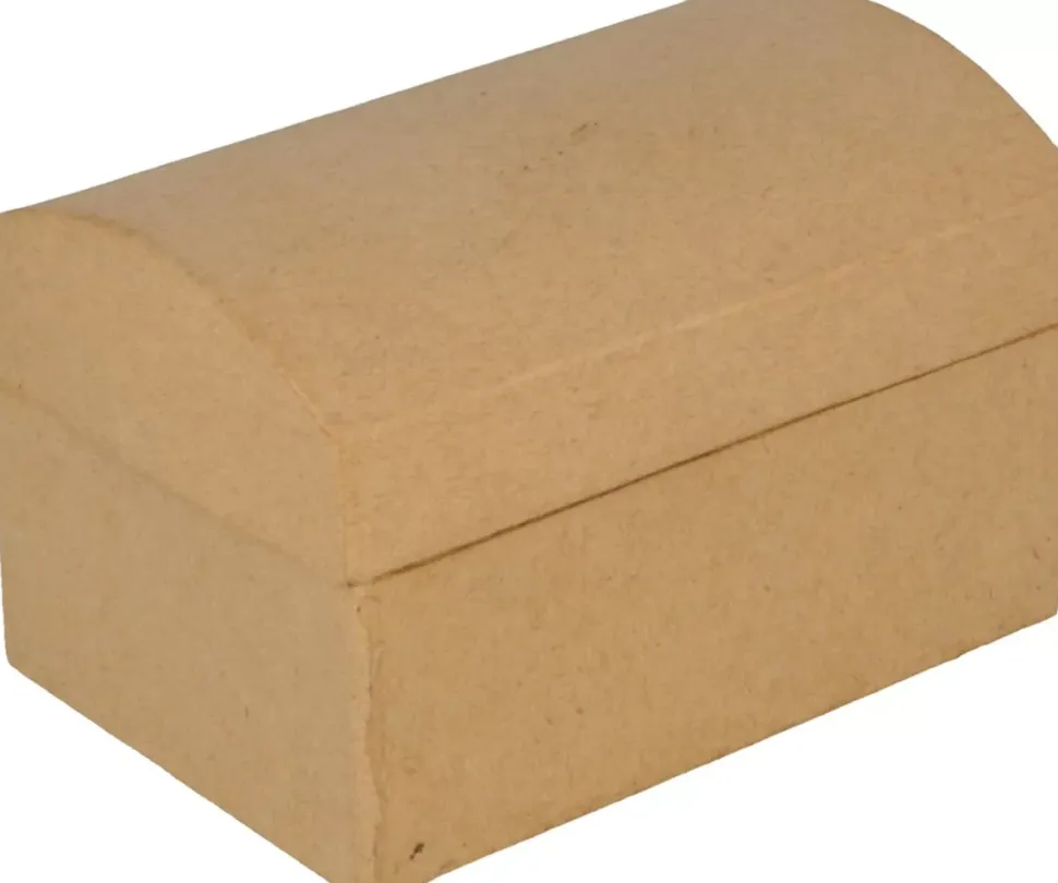 Cofre Pequeño De Papel Maché Artemio