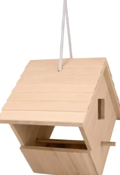 Comedero de Madera para Pájaros Artemio