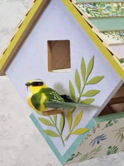 Comedero de Madera para Pájaros Artemio