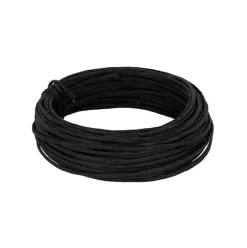 Cordón de Papel con Alambre Negro Hobby Time 2mm