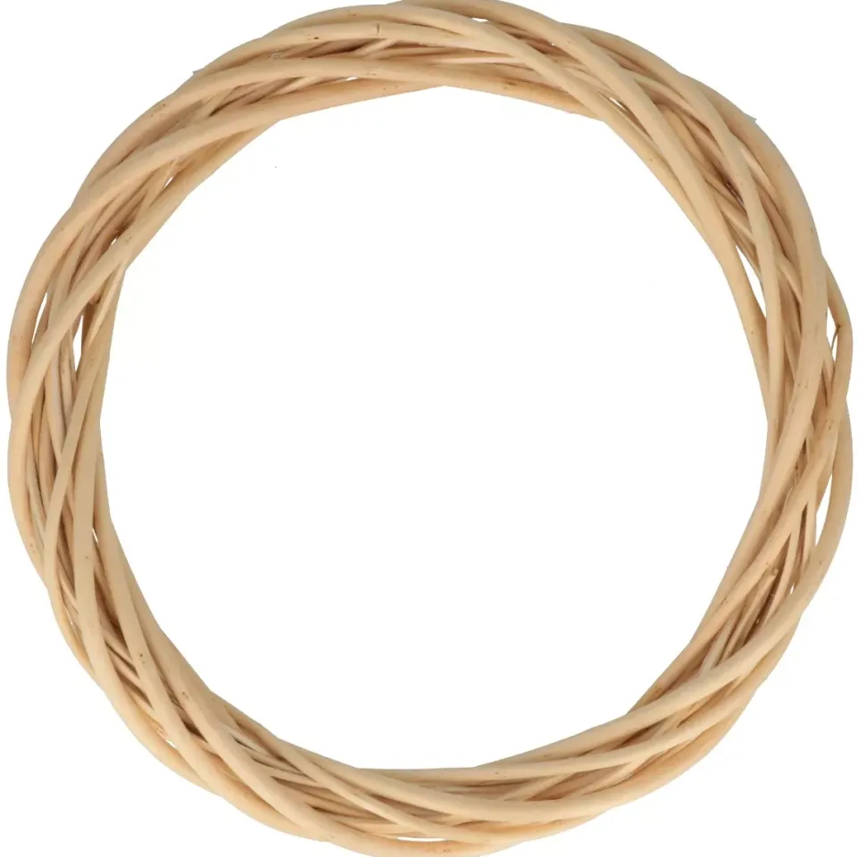 Corona de madera 30cm Artemio