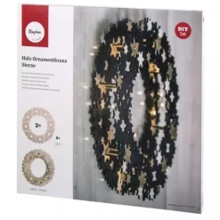 Corona de Madera Estrellas Rayher