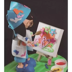 Crea con patrones fofuchas, muñecas de Foamy y Porexpán 51004