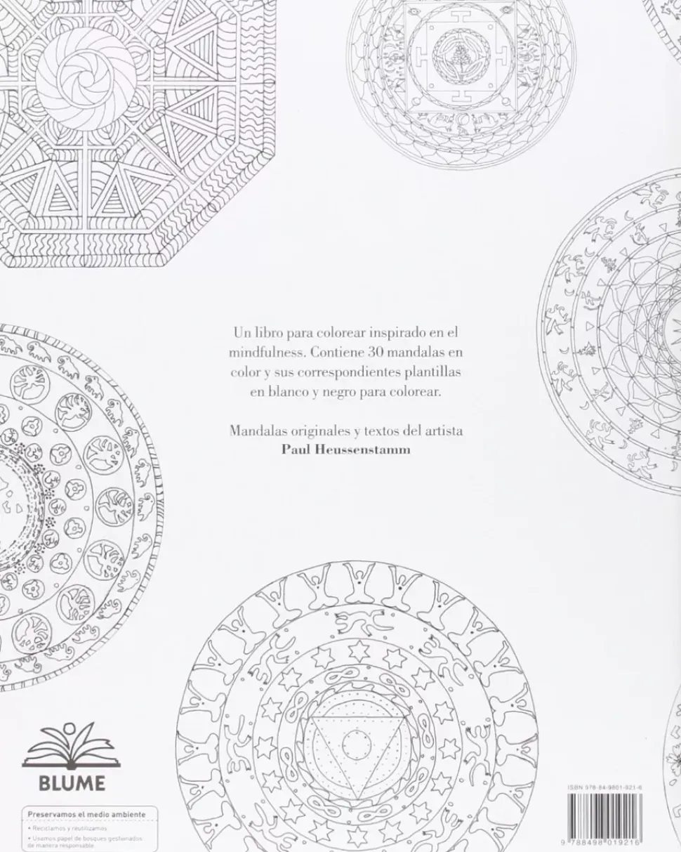 Creatividad colorear Mandalas inspirados en mindfulness