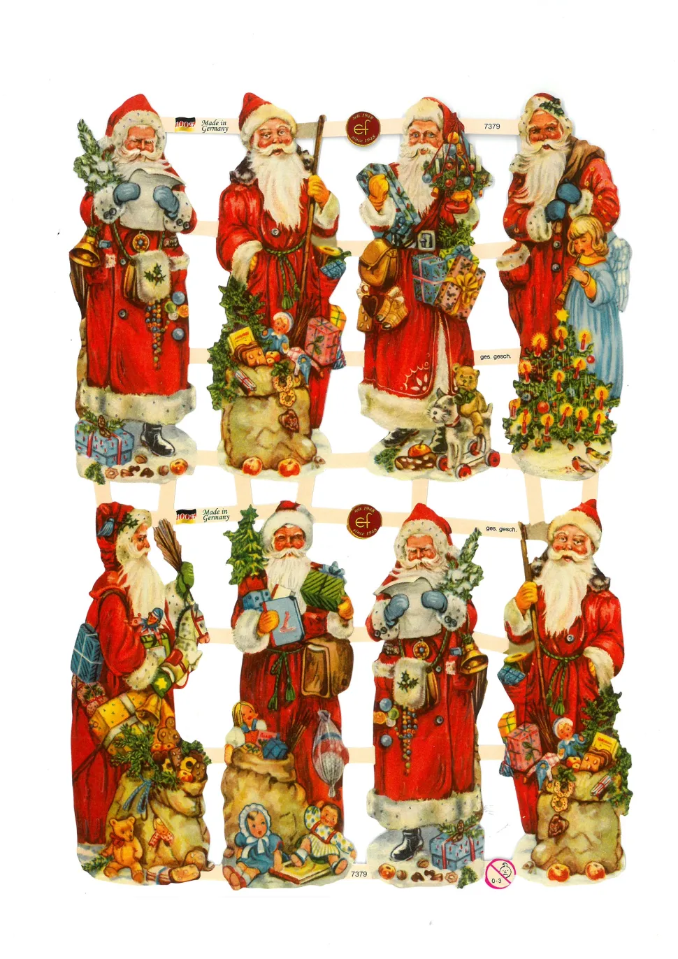 Cromos Alemanes 7379 Santa Claus