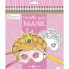 Cuaderno de colorear Graffy Pop Máscaras Chica Avenue Mandarine