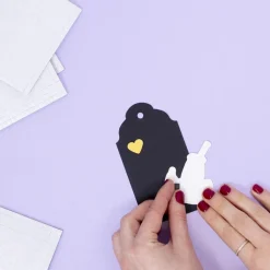 Cuadrados adhesivos de foam negro Craftelier 1600 unidades