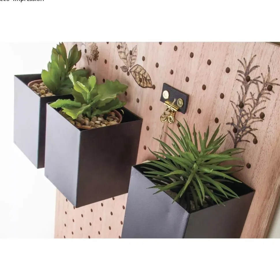 Cubo metálico para Pegboard Pin and Peg