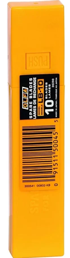 Cuchilla Olfa LB-10 cutter troceable 100x18mm