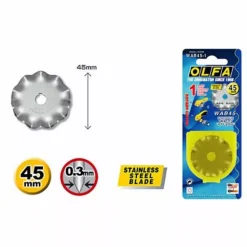 Cuchillas Circular Olfa RB45-1 de 45 mm
