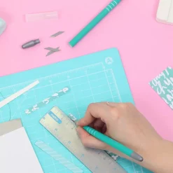 Cuchillas de recambio para bisturí turquesa Craftelier