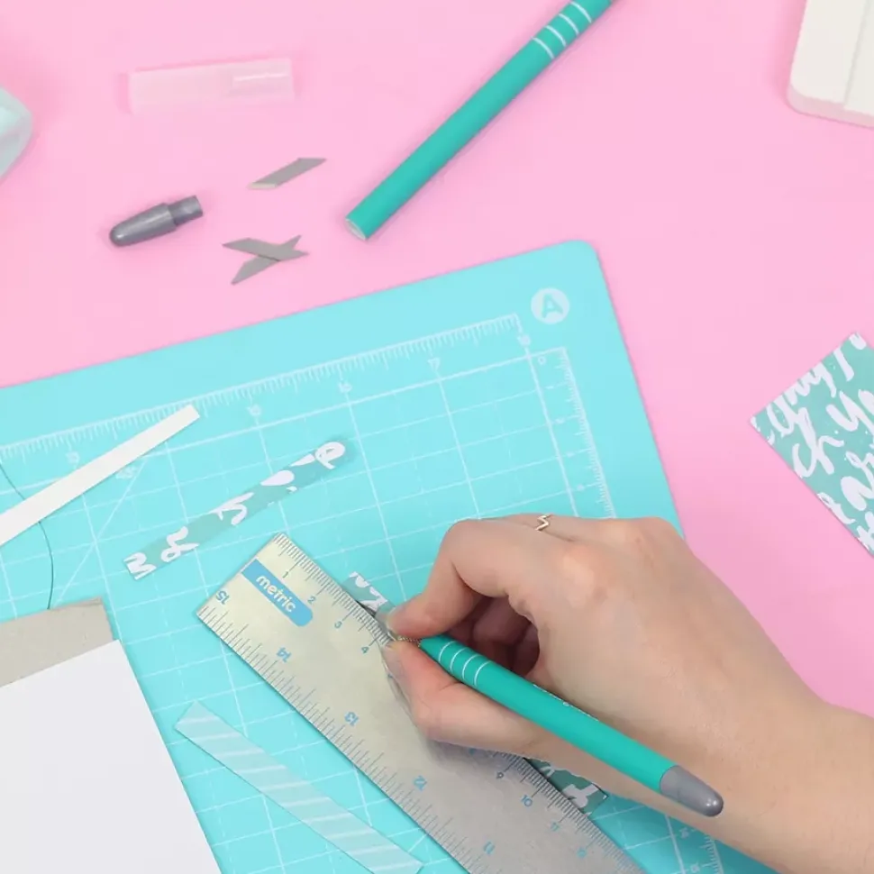 Cuchillas de recambio para bisturí turquesa Craftelier