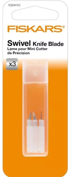 Cuchillas de repuesto para Mini Cutter de Dedo Pivotante 360º Fiskars