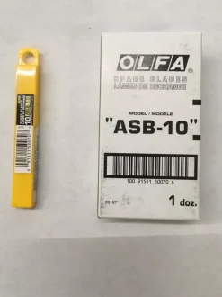 Cuchillas Olfa ASB-10 troceable de 9 mm