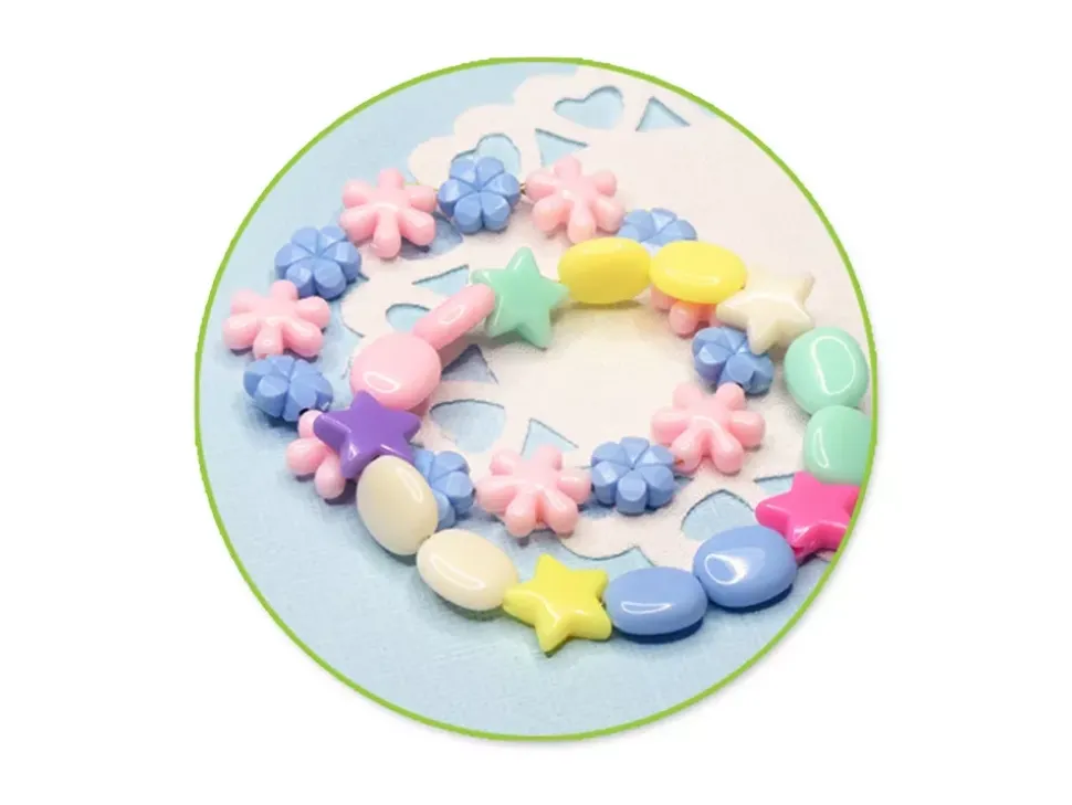 Cuentas Colores Pastel Flores MultiCraft