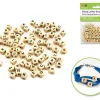 Cuentas de Madera Abecedario MultiCraft 8mm