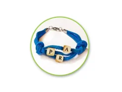 Cuentas de Madera Abecedario MultiCraft 8mm