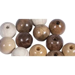 Cuentas de Madera Natural Rayher 12mm