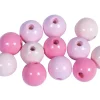 Cuentas de madera Rosa Palo Rayher 10mm