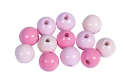Cuentas de madera Rosa Palo Rayher 10mm