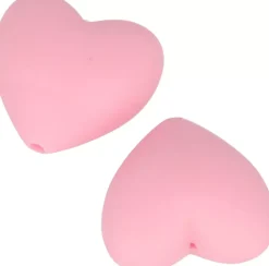 Cuentas de silicona Corazón Rosa My little Baby Artemio