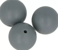 Cuentas de silicona Gris My little Baby Artemio 15mm