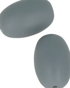 Cuentas de silicona Oliva Gris My little Baby Artemio