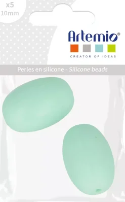 Cuentas de silicona Oliva Verde My little Baby Artemio