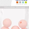 Cuentas de silicona Rosa pulverizado My little Baby Artemio 10mm