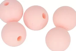 Cuentas de silicona Rosa pulverizado My little Baby Artemio 10mm
