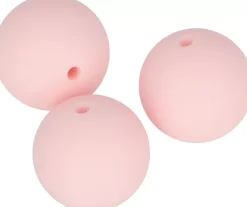 Cuentas de silicona Rosa Pulverizado My little Baby Artemio 15mm