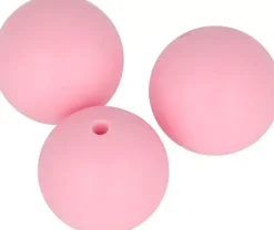 Cuentas de silicona Rosa My little Baby Artemio 15mm
