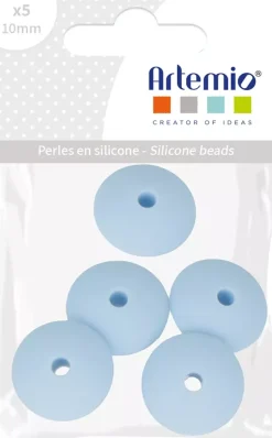 Cuentas de silicona Óvalo Azul My little Baby Artemio