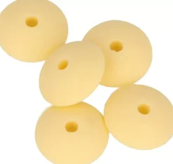 Cuentas de silicona Óvalo Amarillo My little Baby Artemio