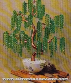 Cuentas romboidales de color verde esmeralda Rf. 1501A