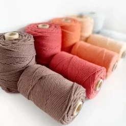 Cuerda de Macramé 3 Cabos Albaricoque Casasol 5mm
