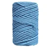 Cuerda de Macramé 3 cabos Azul Horizonte CasaSol 5mm