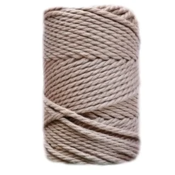 Cuerda de Macramé 3 cabos Arena CasaSol 3mm