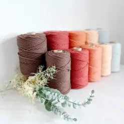 Cuerda de Macramé 3 Cabos Celeste Casasol 3mm