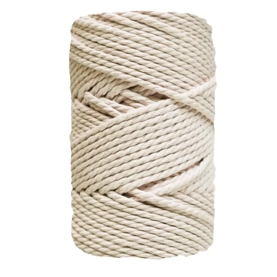 Cuerda de Macramé 3 cabos Crudo CasaSol 3mm