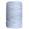 Cuerda de Macramé 3 cabos Crudo y Gris CasaSol 3mm