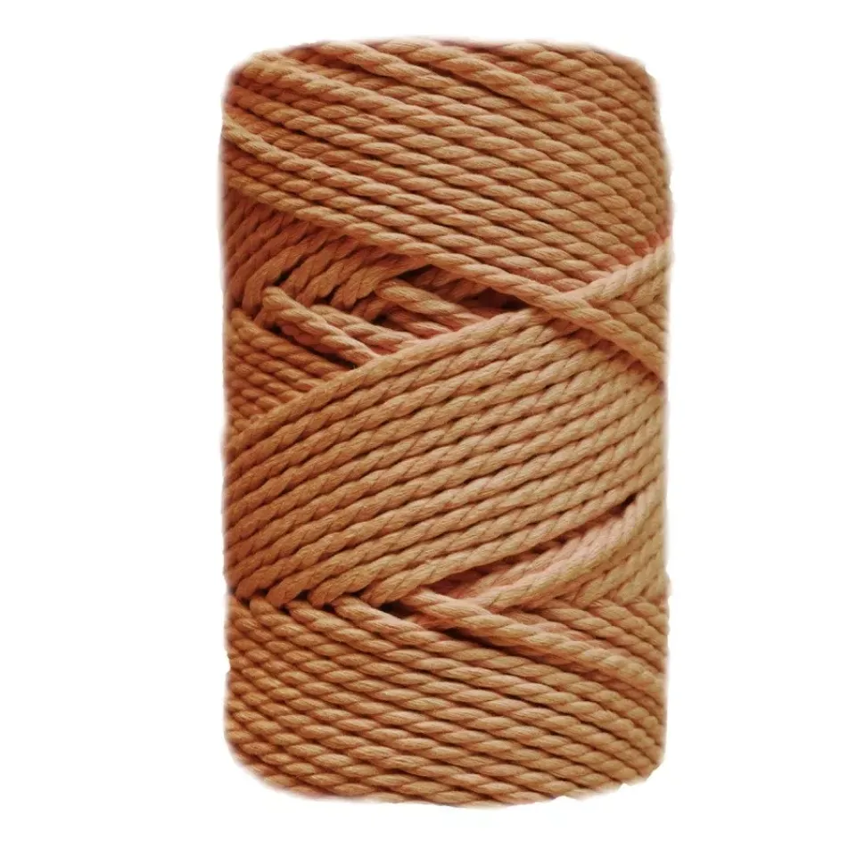 Cuerda de Macramé 3 Cabos Canela CasaSol 3mm